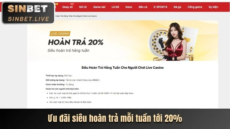 Hoàn Trả Hàng Tuần xo so kubet